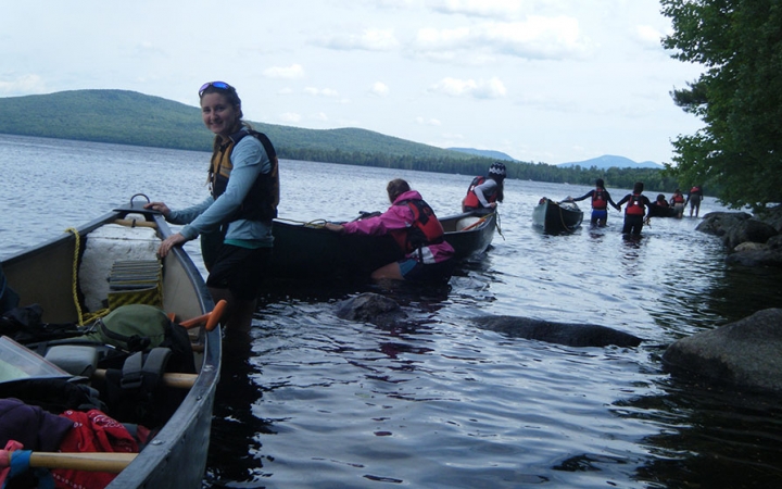 Canoeing courses for teens