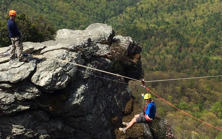rock climbing expedition for veterans